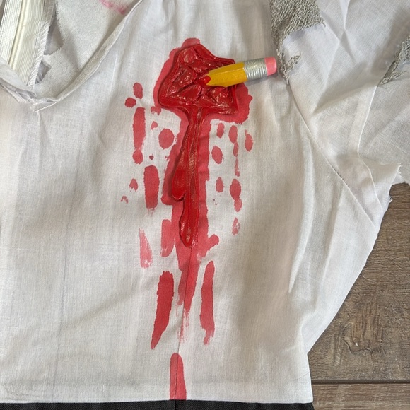 Women’s Halloween Office Zombie Costume Small - Picture 10 of 12